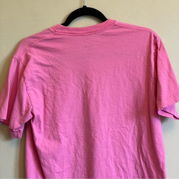 Disney M/M short sleeve t-shirt Mickey Mouse 2011 pink red fireworks - Picture 6 of 7